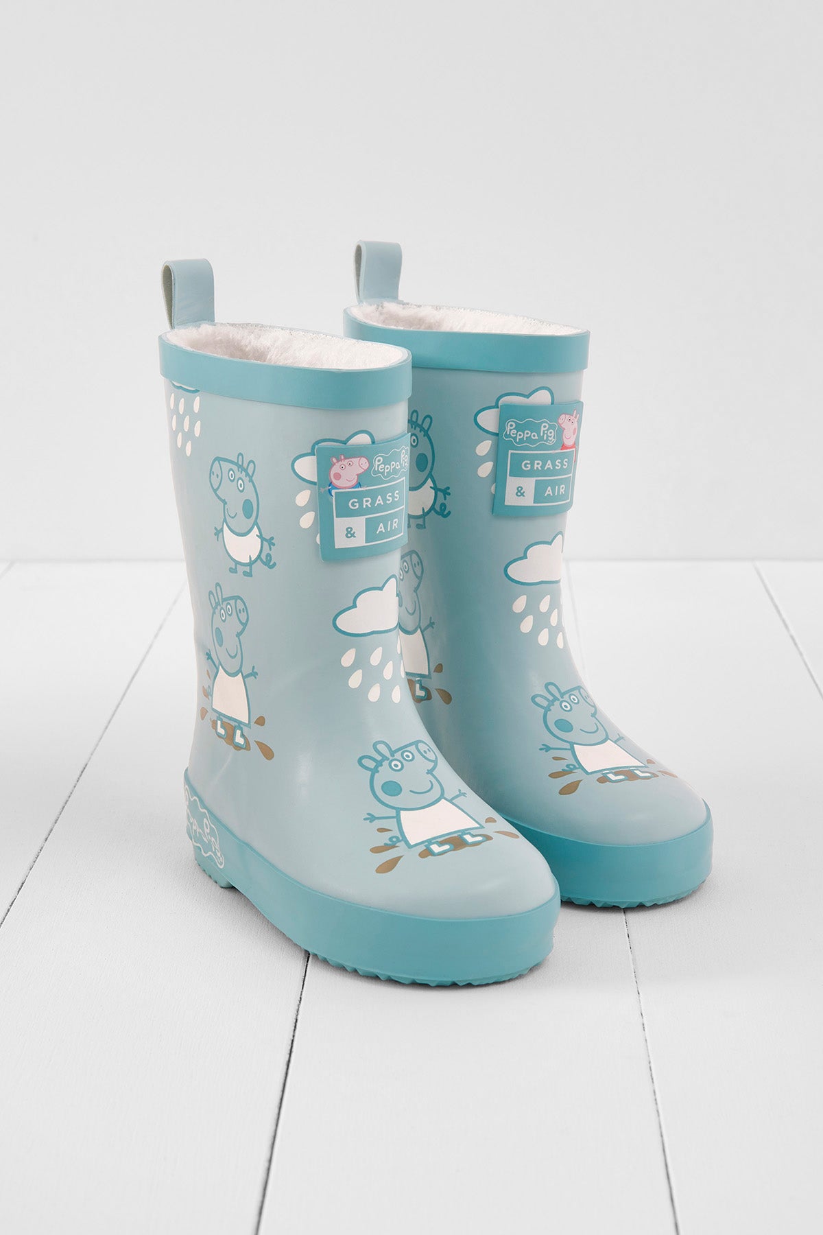 Kids Peppa Pig Blue Colour Changing Wellies