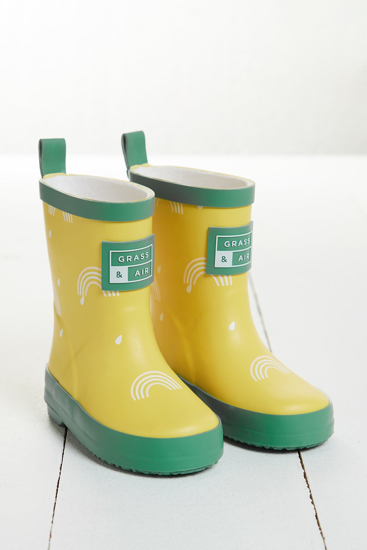 Yellow clearance childrens wellies