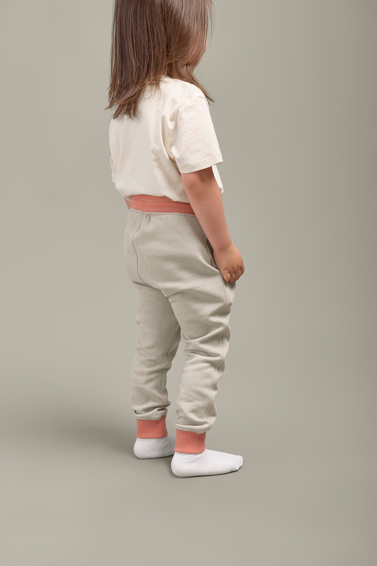 Kids' Geo Thermal Grey Joggers