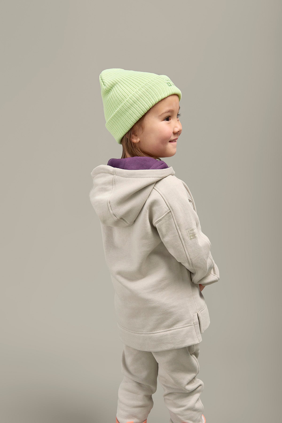 Kids' Geothermal Grey Hoodie