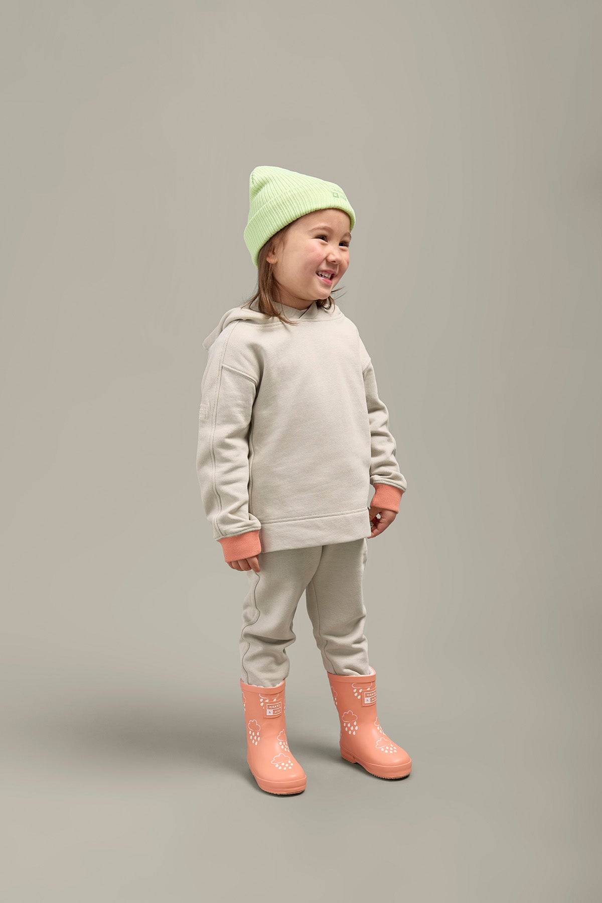 Kids' Geothermal Grey Hoodie