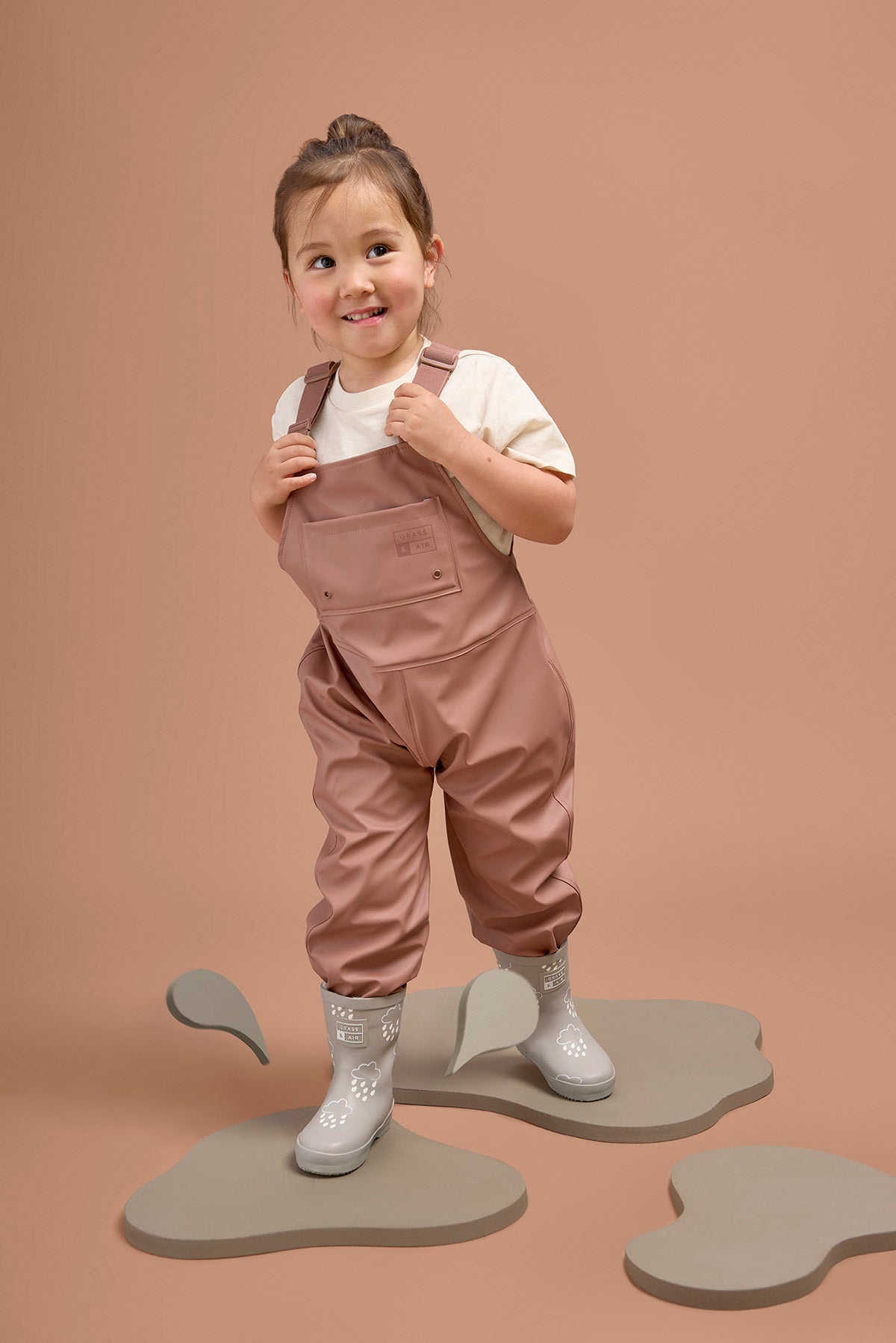 Rose Waterproof Dungarees