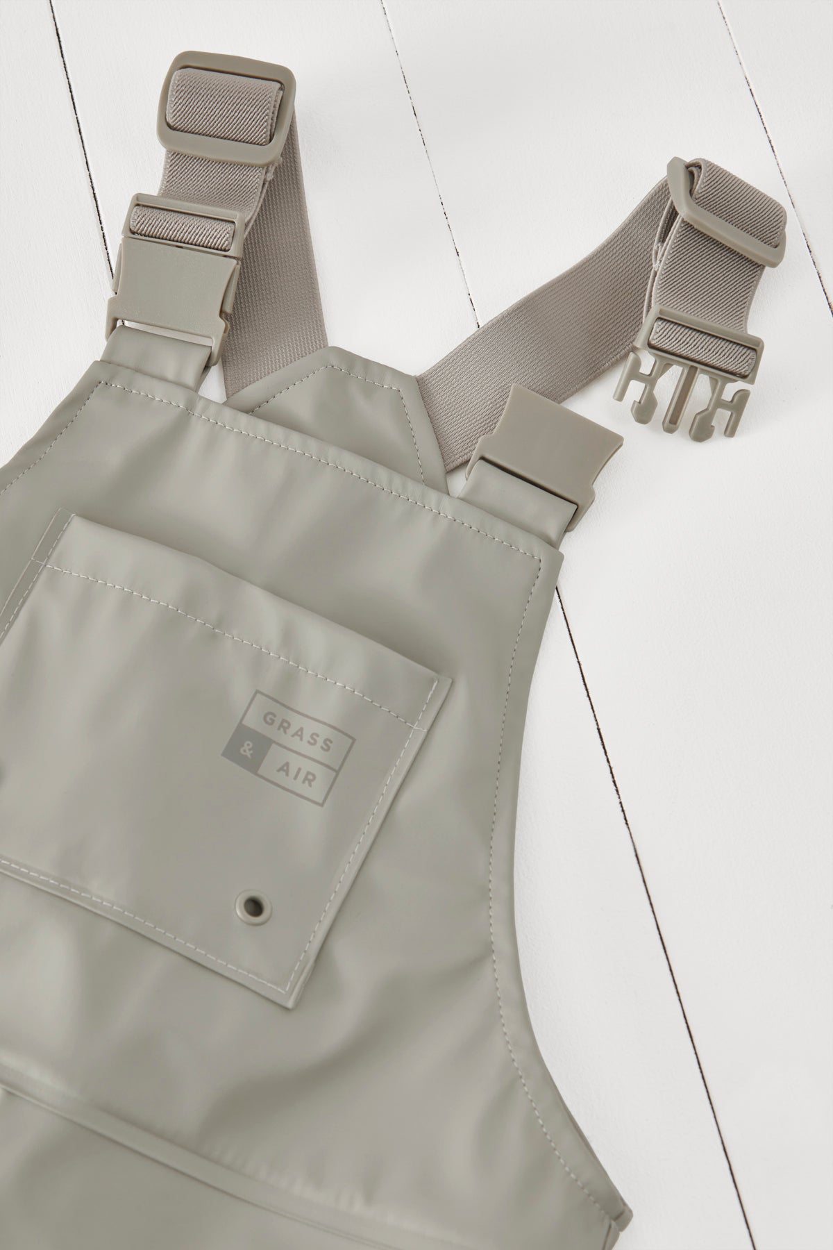 Geothermal Grey Waterproof Dungarees