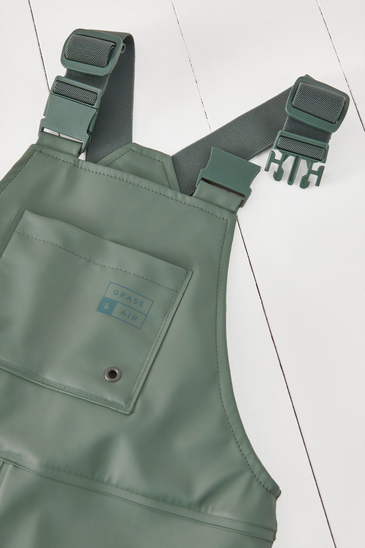 Khaki Waterproof Dungarees