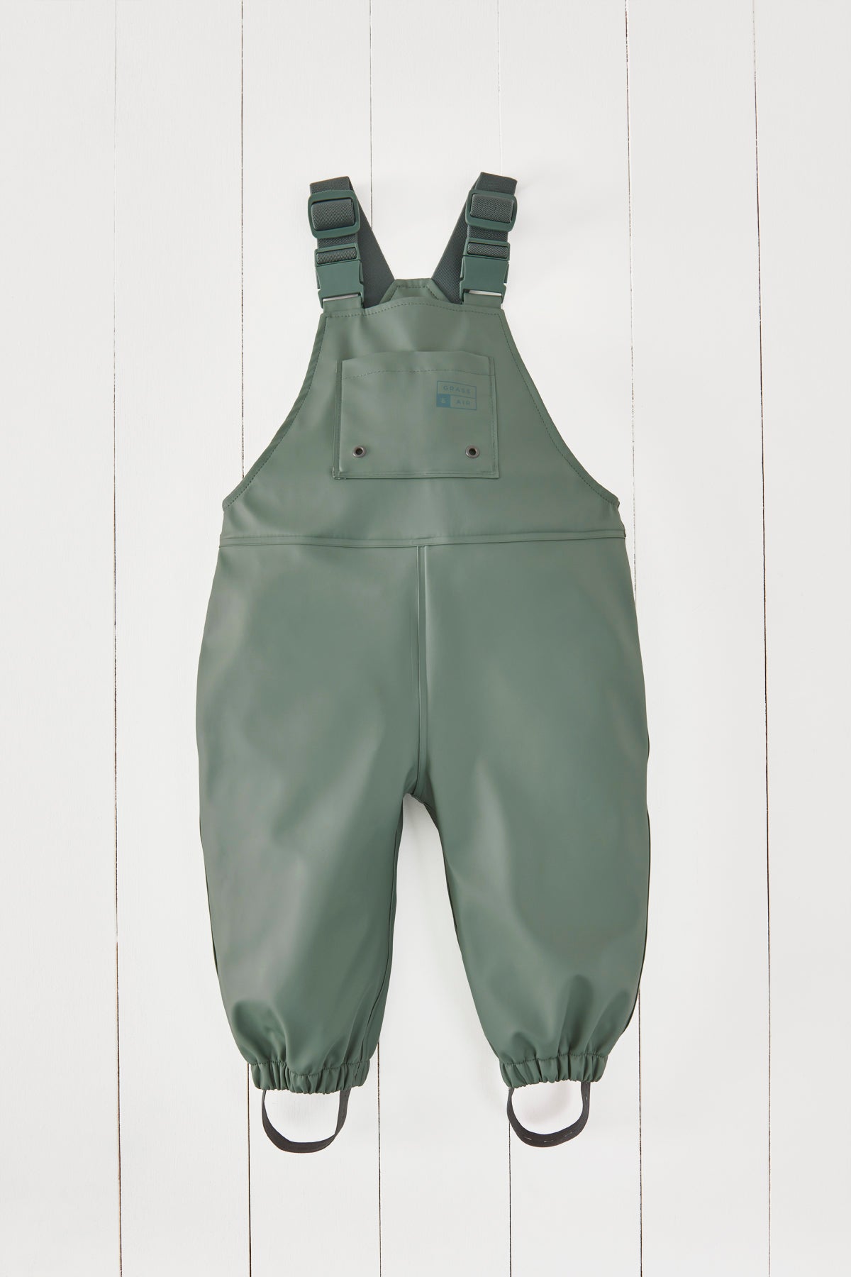 Khaki Waterproof Dungarees