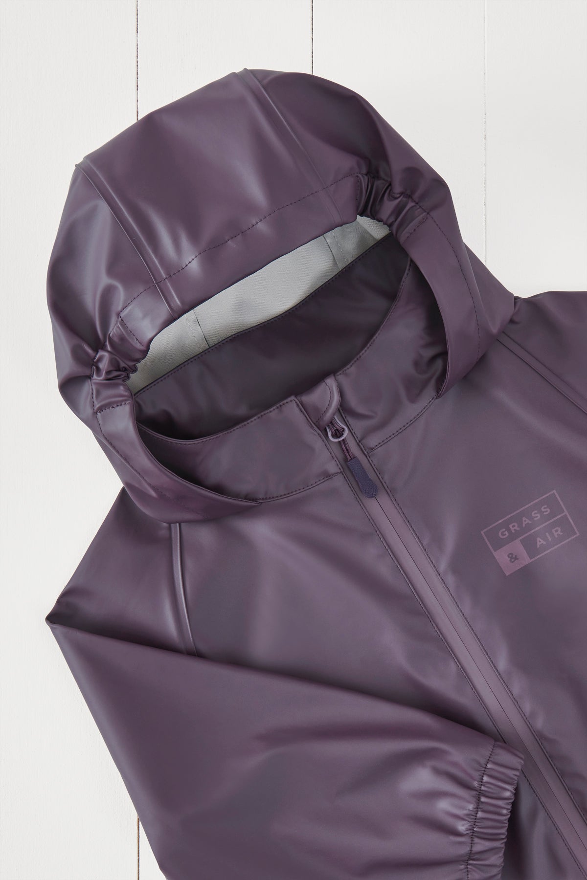 Amethyst Purple Waterproof Rainster Jacket