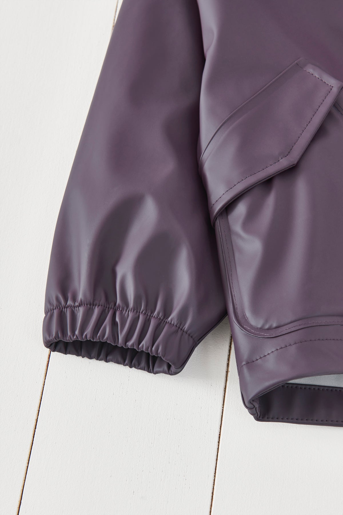 Amethyst Purple Waterproof Rainster Jacket