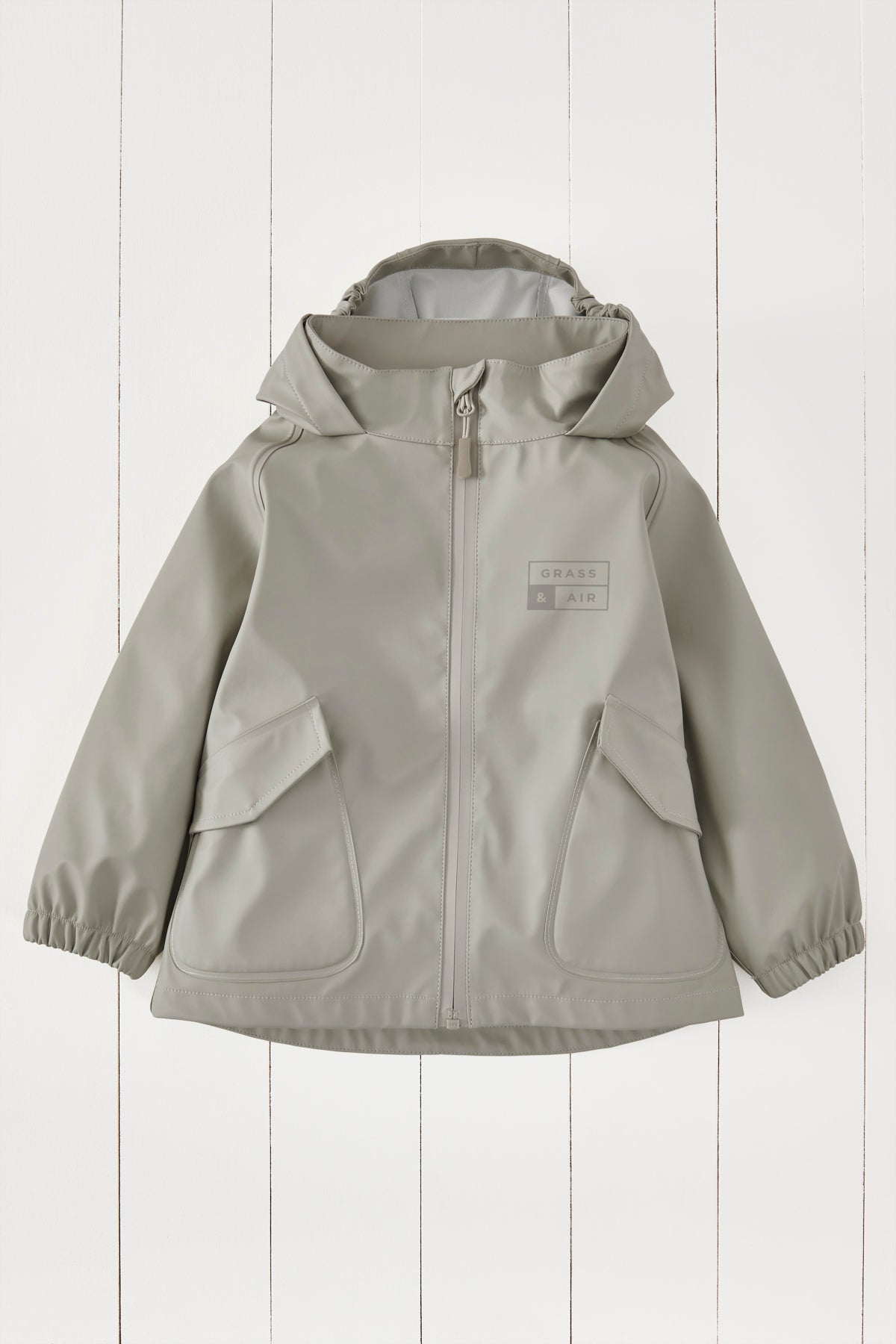 Geothermal Grey Waterproof Rainster Jacket