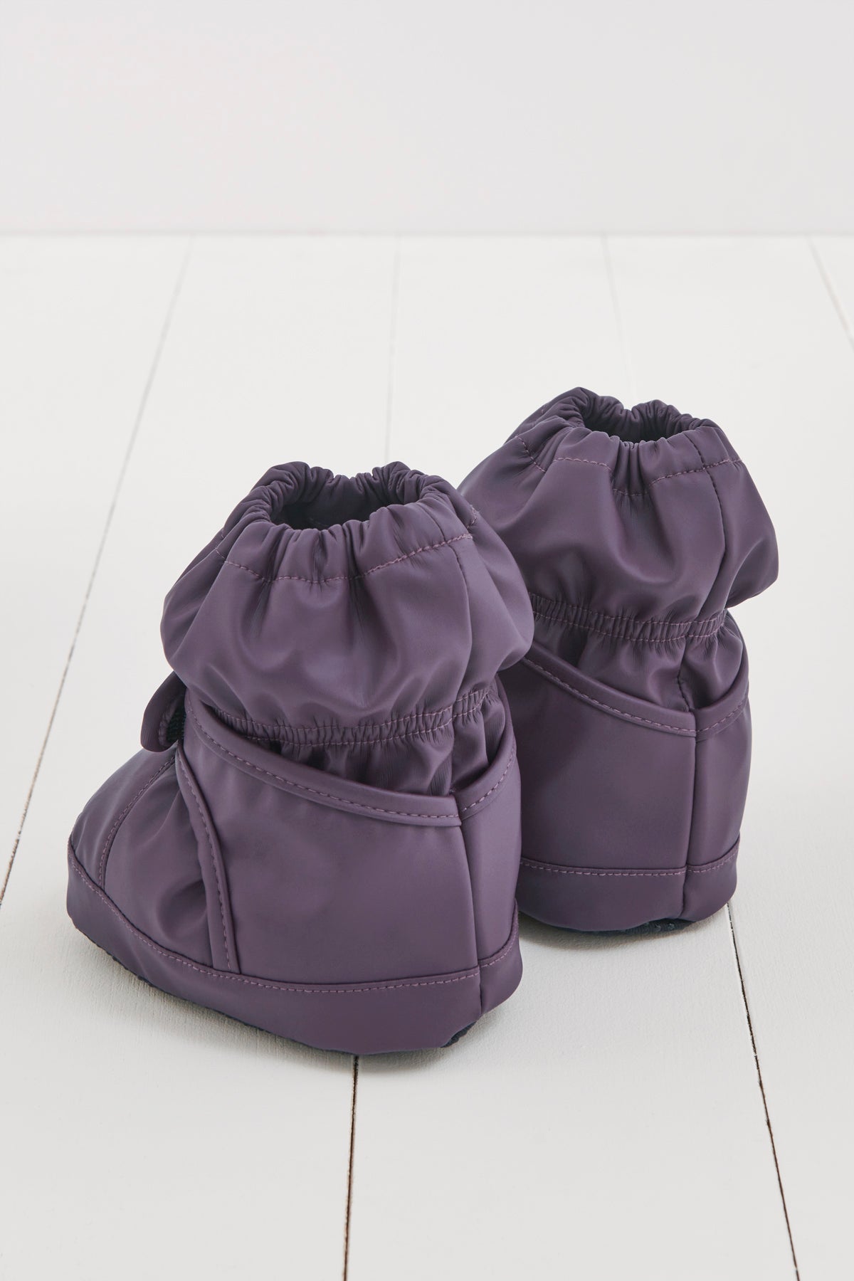 Amethyst Purple PU Showerproof Bootie