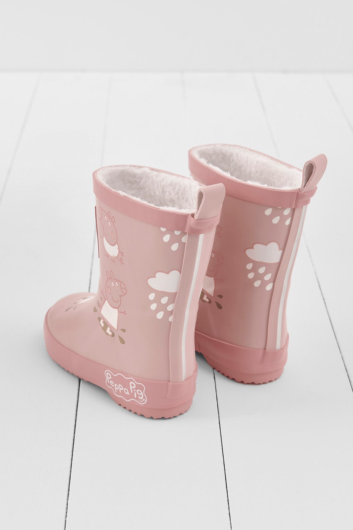 Kids' Peppa Pig Pink Colour-Changing Wellies