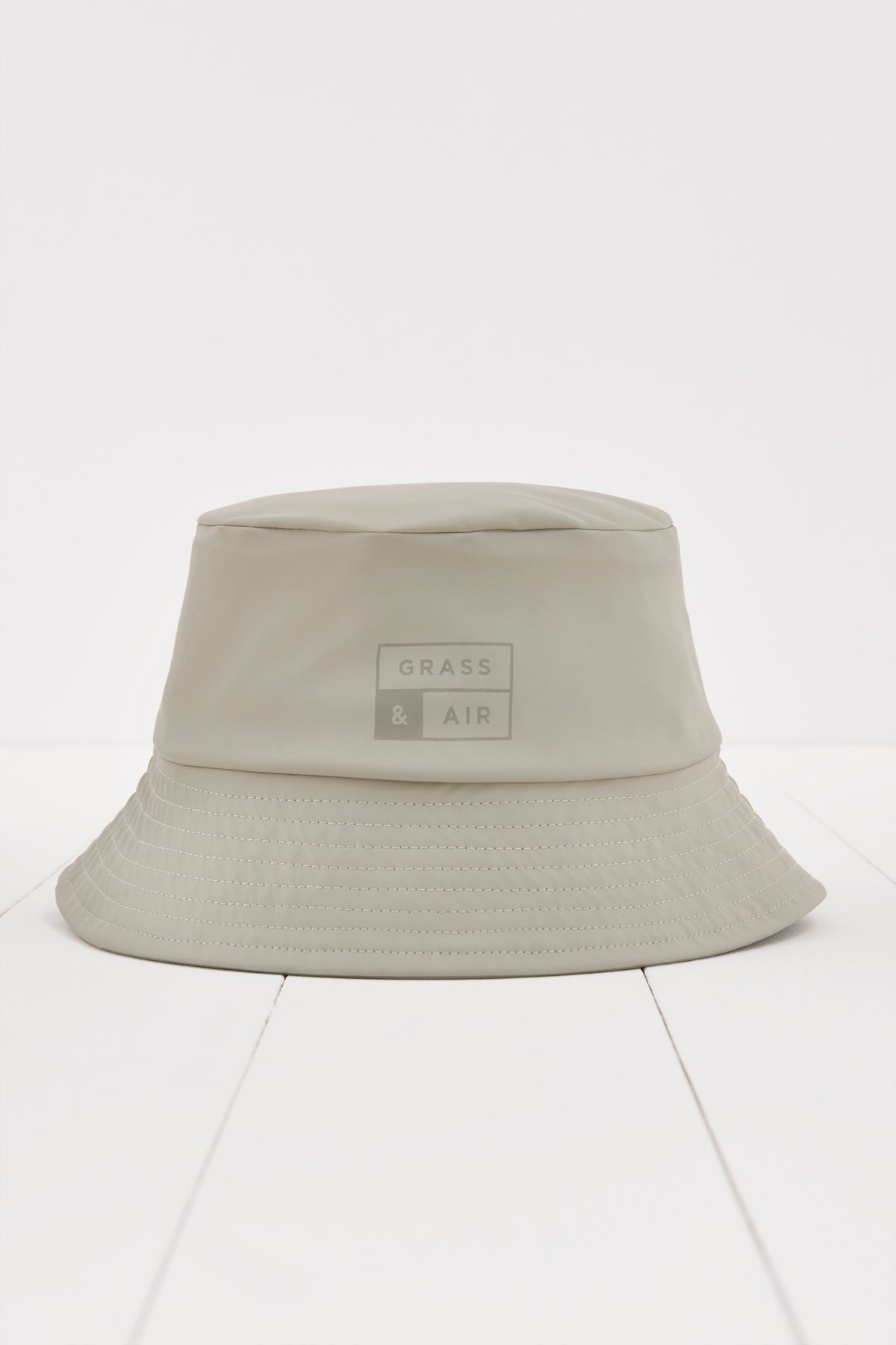 Geothermal Grey PU Bucket Hat