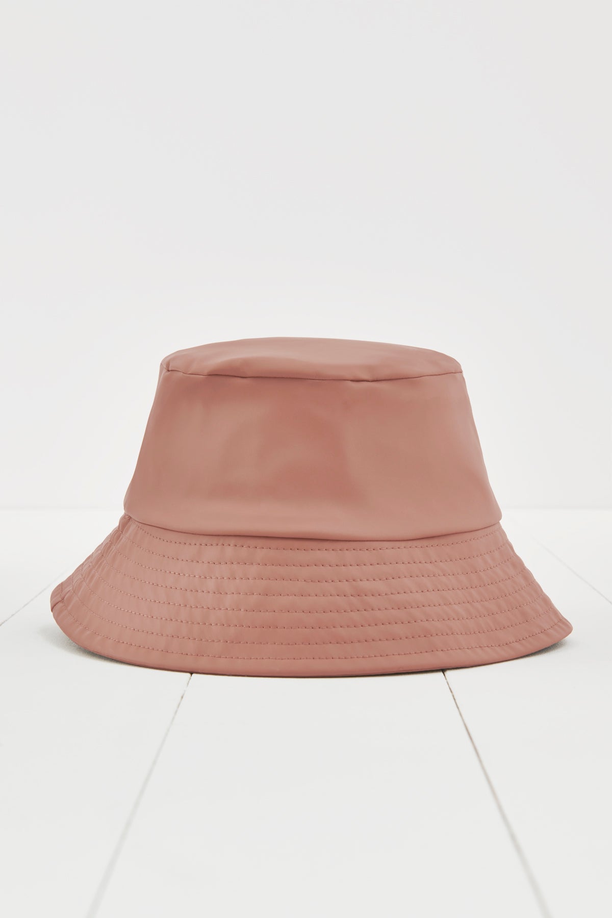 Rose PU Bucket Hat