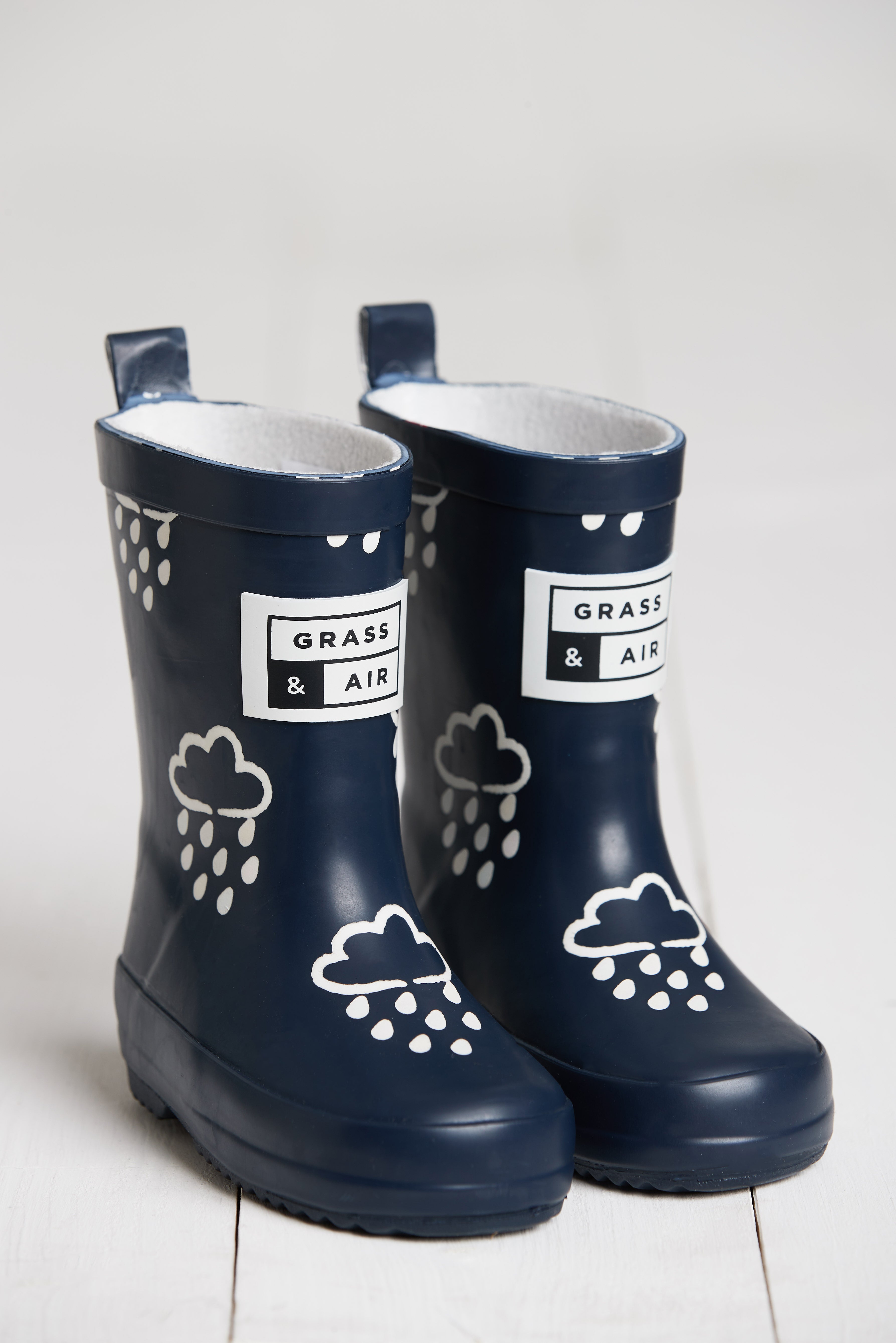 Children's fleece lined wellies best sale