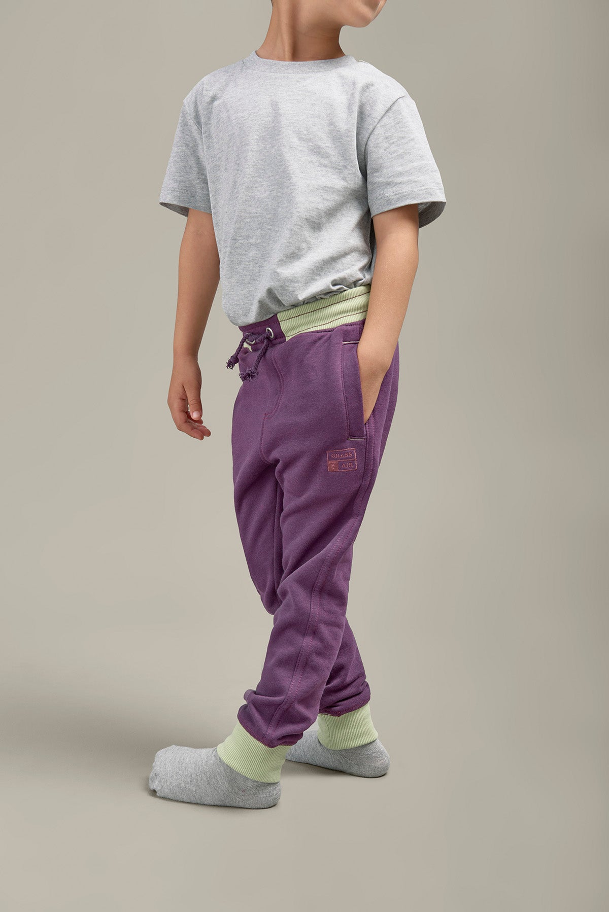 Kids' Amethyst Purple Joggers