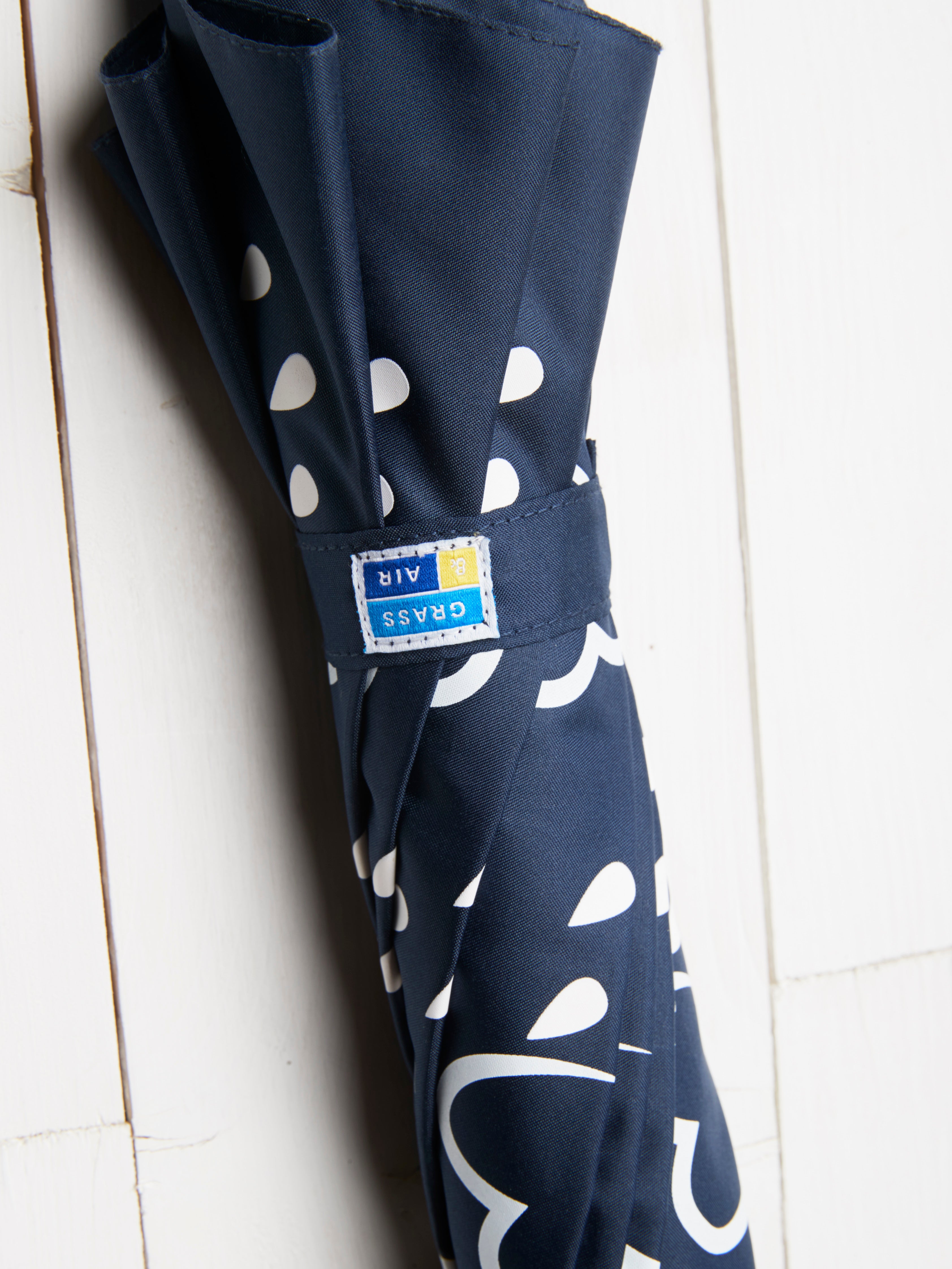 Little Kids Colour-Revealing Umbrella in Navy Blue